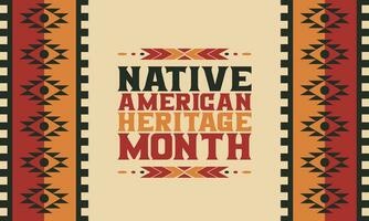 nationaal inheems Amerikaans erfgoed maand november 2023. inheems erfgoed t overhemd ontwerp. banier, omslag, poster, groet, kaart ontwerp foto