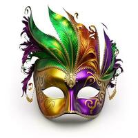 mardi gras feestelijk carnaval masker foto