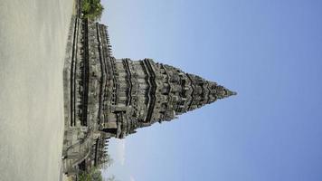 oude prambanan-tempel in Midden-Java Indonesië in foto