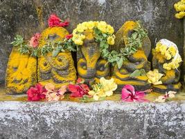 religieuze hindoe olifant sculpturen foto