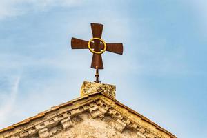 detail van de kerk van san francesco in terni foto