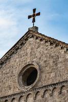 detail van de kerk van san francesco in terni foto