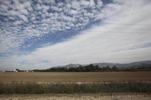 verbazingwekkende landschappen van Israël, uitzicht op het heilige land foto