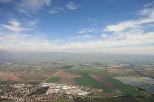 verbazingwekkende landschappen van Israël, uitzicht op het heilige land foto