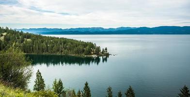 natuur en taferelen rond Flathead National Forest Montana foto