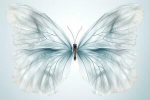 vlinder vleugel structuur X straal beeld achtergrond met leeg ruimte voor tekst foto