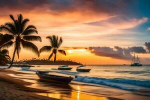 de het beste stranden in de wereld. ai-gegenereerd foto