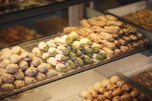 zoute koekjes, gebak, patisserie en bakkerij foto