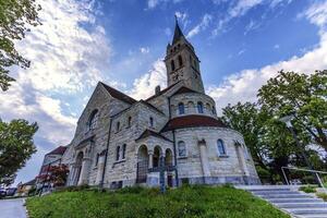 saint-jean-baptiste Katholiek kerk, romanshoorn, thurgau, Zwitserland foto