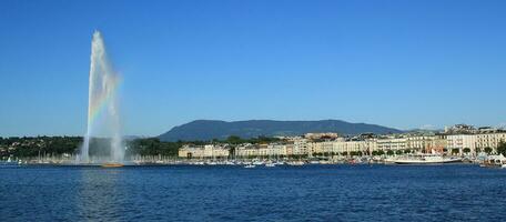 panorama van Genève, Zwitserland foto