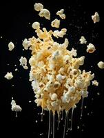 ai generatief een foto van popcorn