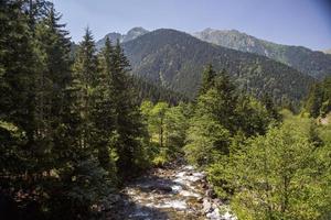 firtina stream, rize, zwarte zee, turkije foto