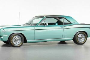 1966 Plymouth barracuda auto. ai generatief pro foto