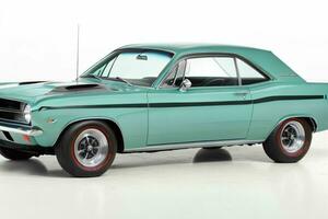 1966 Plymouth barracuda auto. ai generatief pro foto