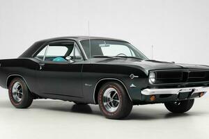 1966 Plymouth barracuda auto. ai generatief pro foto