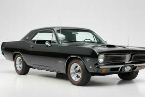 1966 Plymouth barracuda auto. ai generatief pro foto