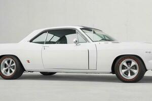 1966 Plymouth barracuda auto. ai generatief pro foto