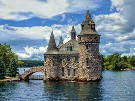 macht huis van de gewaagd kasteel Aan Ontario meer, Canada foto