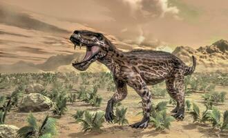 lycaenops dinosaurus - 3d geven foto