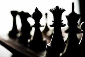 strategie spel schaken foto