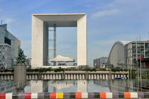 moderne gebouwen in het nieuwe centrum van Parijs foto