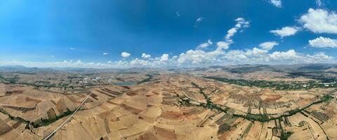 boerderij velden achtergrond structuur 4 k antenne visie 4k kalkoen Antalya foto