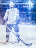 hockey speler portret foto