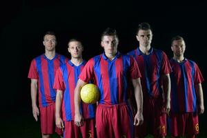 voetbal spelers team foto