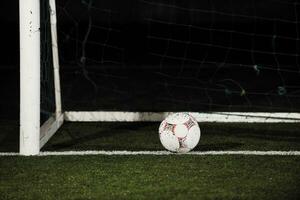 voetbal doel keeper foto