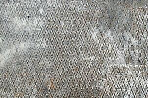 metaal structuur met stof krassen en scheuren. foto