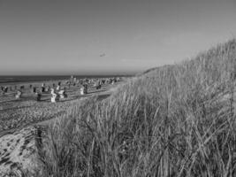 langeoog eiland in duitsland foto