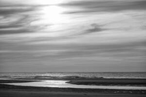 langeoog eiland in de noorden zee foto