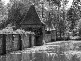 oud kasteel in Westfalen foto