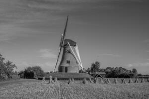 windmolen in nederland foto