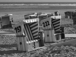 zomer tijd Bij de Duitse noorden zee foto