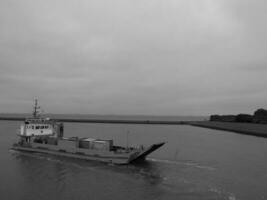 Duitse eiland in de noorden zee foto