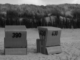 zomer vakantie Bij de Duitse noorden zee foto