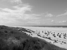 zomer vakantie Bij de Duitse noorden zee foto