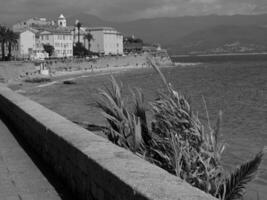 ajaccio op het eiland corsica foto