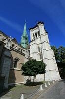 Sint-Pieters kathedraal in Genève, Zwitserland foto