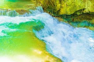 Kuang Si-waterval in Luang Prabang, Laos foto