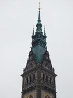 Hamburg Rathaus Stadhuis foto