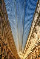 de galerijen royale Sint-Hubertus in Brussel, belgie foto