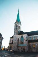 fraumunster kerk zürich, zwitserland, europa