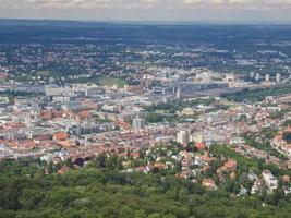 luchtfoto van stuttgart, duitsland foto