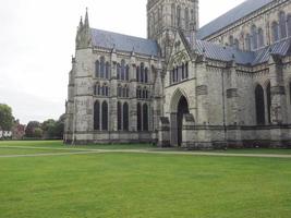 kathedraal van salisbury in salisbury foto