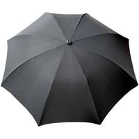 zwarte paraplu geïsoleerd
