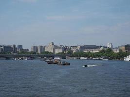 rivier de Theems in Londen foto