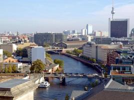 rivier de spree in berlijn foto