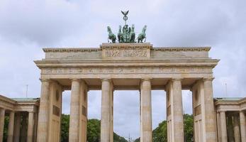 brandenburger tor in berlijn foto